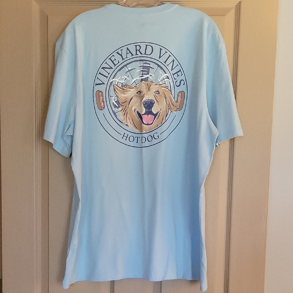 Comfort Colors Blue Short Sleeve Tee Relaxed Fit - Picture 4 of 4